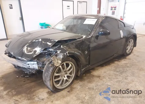 2006 Nissan 350Z Enthusiast z USA, uszkodzony, nr VIN JN1AZ34D56M309217